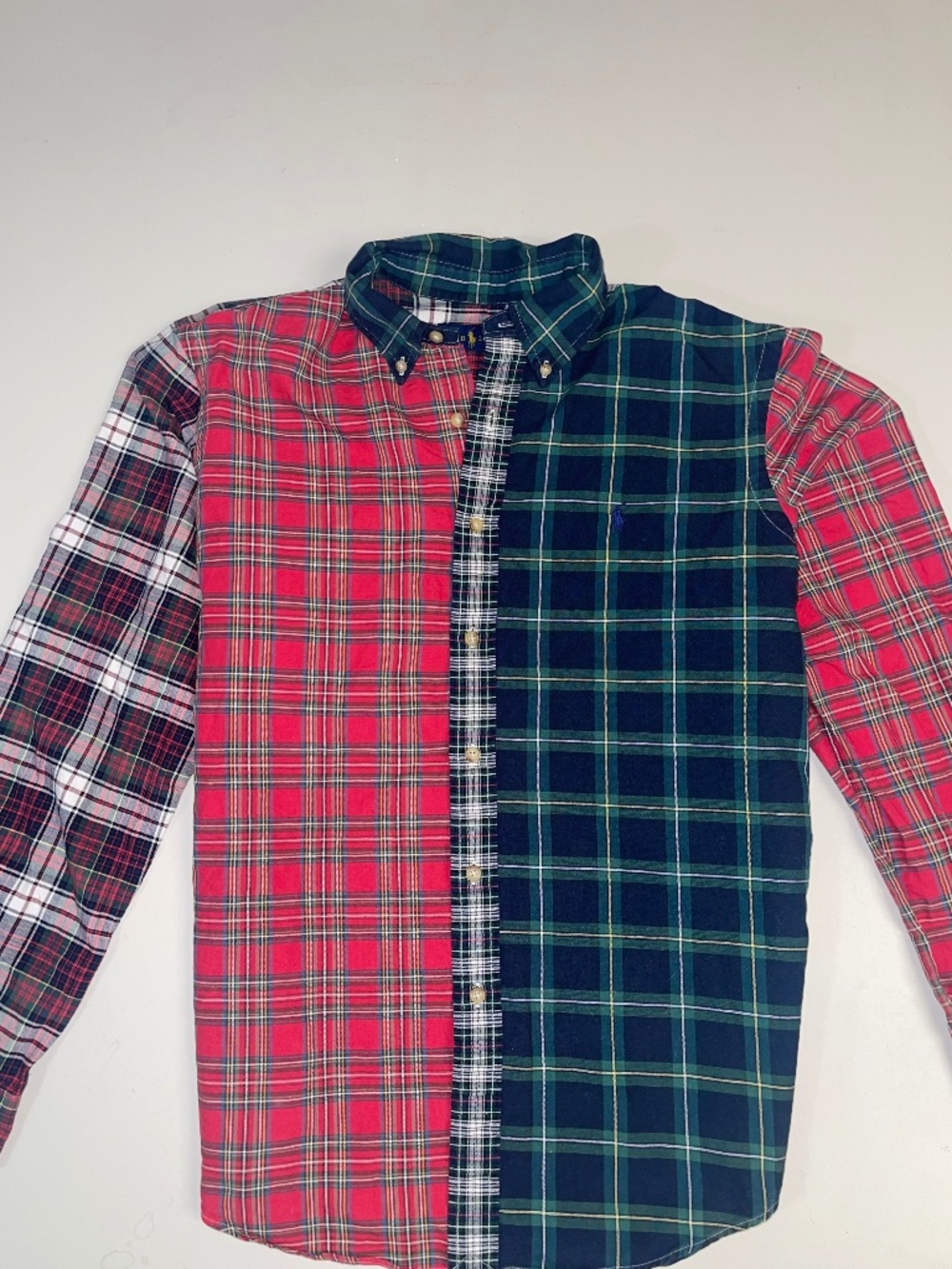 Rare Vintage Polo Ralph Lauren Split Shirt
